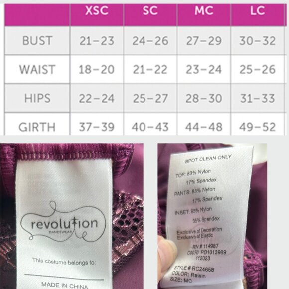 Button down top, pants, sports bra - 3-piece set - Picture 10 of 10